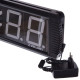 Таймер спортивний інтервальний для залу з пультом GYM TIMER Zelart TA-3649 73x15,5x4см чорний