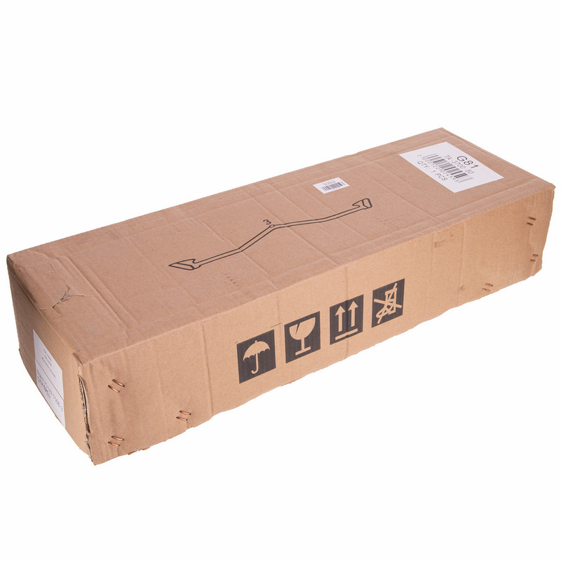 Рукоятка для тяги із середнім хватом Mide Grip нековзне покриття LINUO FITNESS TA-3700-50 61см чорний