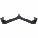 Рукоятка для тяги із середнім хватом Mide Grip нековзне покриття LINUO FITNESS TA-3700-56 54см чорний