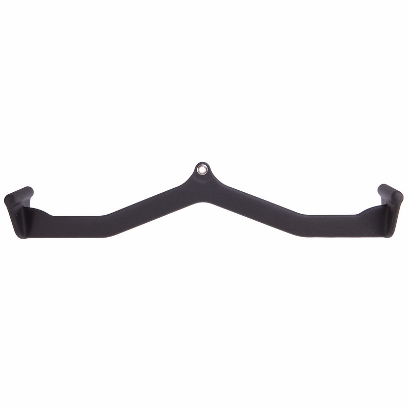 Рукоятка для тяги з широким хватом Wide Grip нековзне покриття LINUO FITNESS TA-3700-74 80см чорний