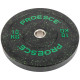 Бамперні диски із структурної гуми Bumper Plates Record TA-4782-10 51мм 10кг чорний-зелений