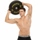 Бамперні диски із структурної гуми Bumper Plates Record TA-4782-15 51мм 15кг чорний-жовтий