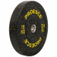 Бамперні диски із структурної гуми Bumper Plates Record TA-4782-15 51мм 15кг чорний-жовтий
