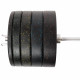 Бамперні диски із структурної гуми Bumper Plates Record TA-4782-15 51мм 15кг чорний-жовтий