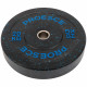 Бамперні диски із структурної гуми Bumper Plates Record TA-4782-20 51мм 20кг чорний-синій