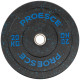 Бамперні диски із структурної гуми Bumper Plates Record TA-4782-20 51мм 20кг чорний-синій