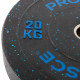 Бамперні диски із структурної гуми Bumper Plates Record TA-4782-20 51мм 20кг чорний-синій