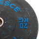 Бамперні диски із структурної гуми Bumper Plates Record TA-4782-20 51мм 20кг чорний-синій
