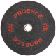 Бамперні диски із структурної гуми Bumper Plates Record TA-4782-25 51мм 25кг чорний-червоний