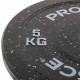 Бамперні диски із структурної гуми Bumper Plates Record TA-4782-5 51мм 5кг чорний-сірий