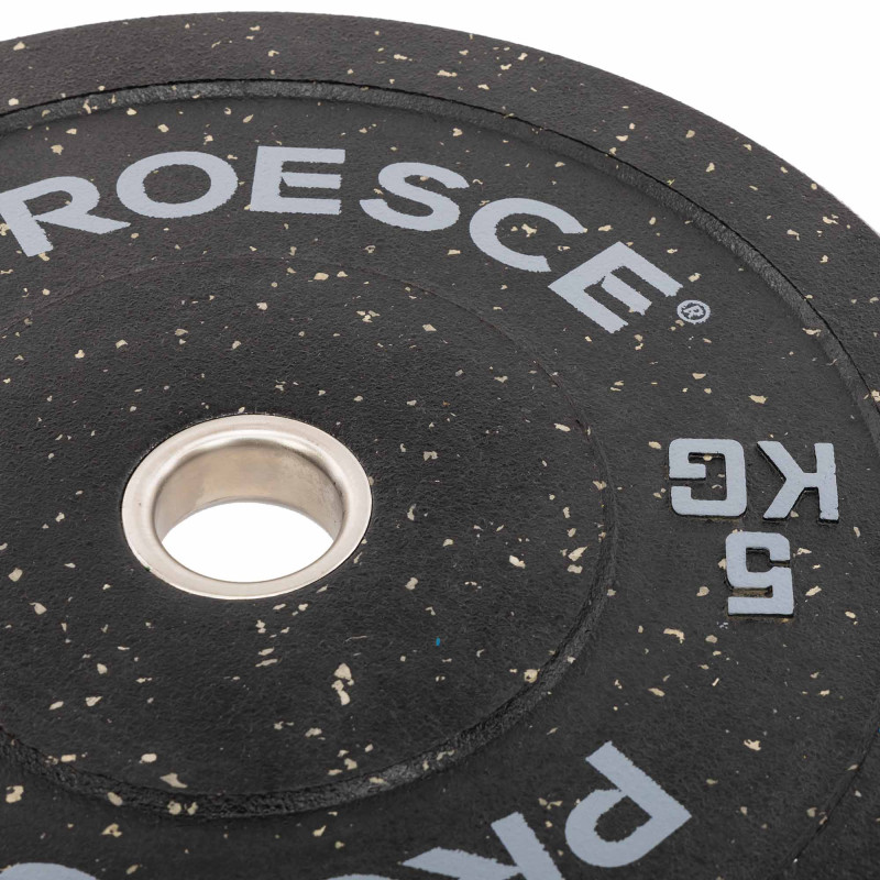 Бамперні диски із структурної гуми Bumper Plates Record TA-4782-5 51мм 5кг чорний-сірий