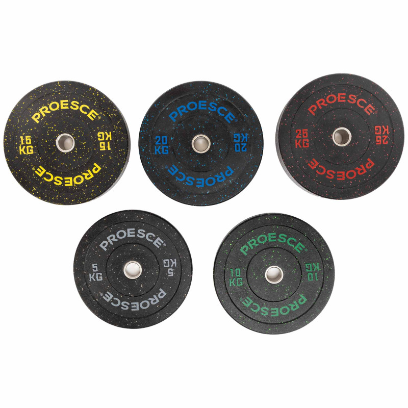 Бамперні диски із структурної гуми Bumper Plates Record TA-4782-5 51мм 5кг чорний-сірий