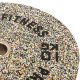 Бамперні диски із структурної гуми Bumper Plates Record TA-4787-10 51мм 10кг сірий
