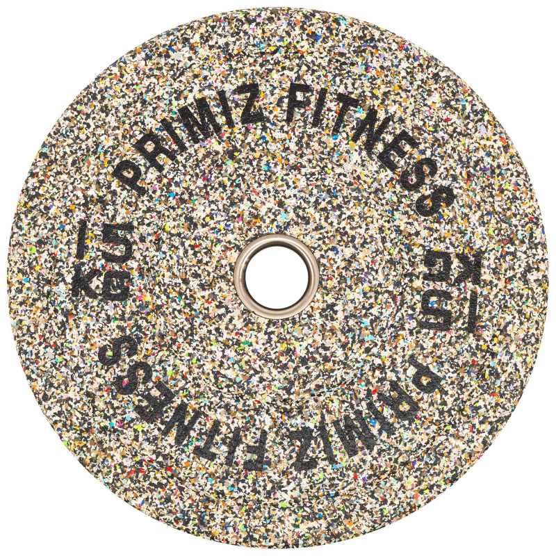 Бамперні диски із структурної гуми Bumper Plates Record TA-4787-15 51мм 15кг сірий