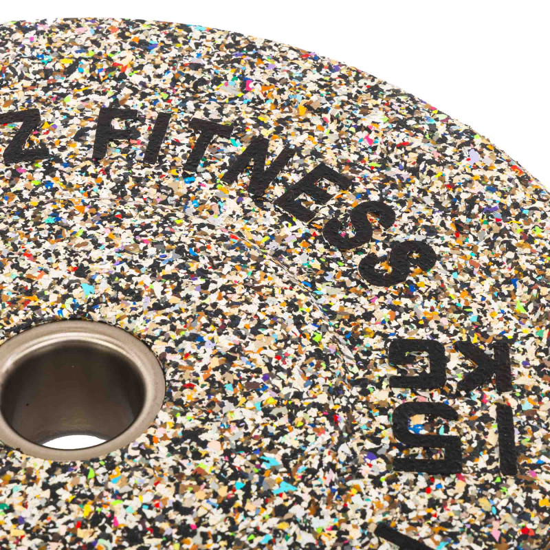 Бамперні диски із структурної гуми Bumper Plates Record TA-4787-15 51мм 15кг сірий