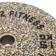 Бамперні диски із структурної гуми Bumper Plates Record TA-4787-15 51мм 15кг сірий