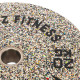 Бамперні диски із структурної гуми Bumper Plates Record TA-4787-20 51мм 20кг сірий