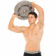 Бамперні диски із структурної гуми Bumper Plates Record TA-4787-20 51мм 20кг сірий