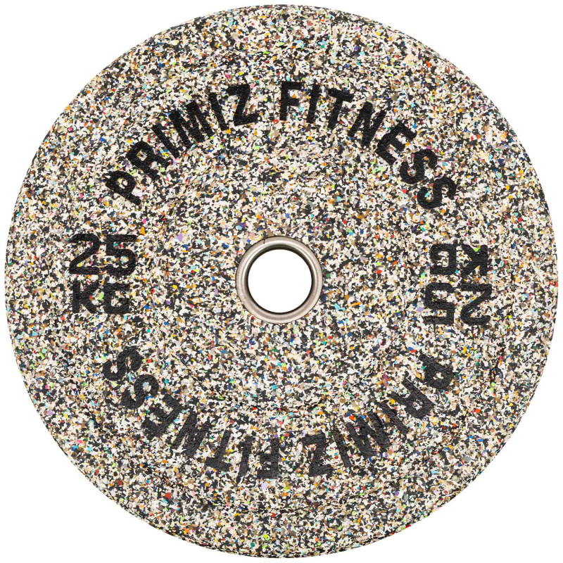 Бамперні диски із структурної гуми Bumper Plates Record TA-4787-25 51мм 25кг сірий