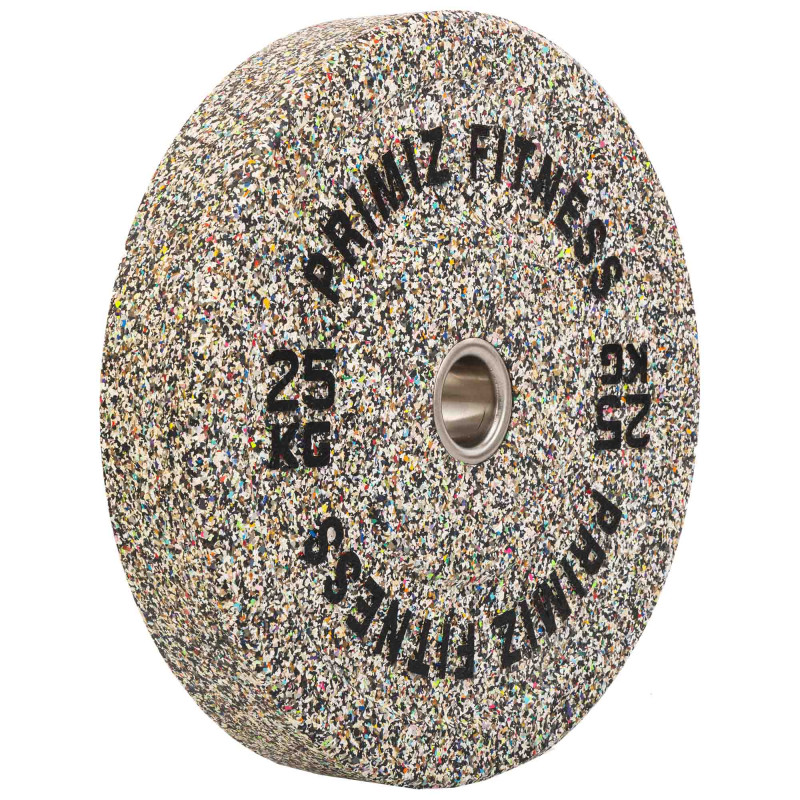 Бамперні диски із структурної гуми Bumper Plates Record TA-4787-25 51мм 25кг сірий