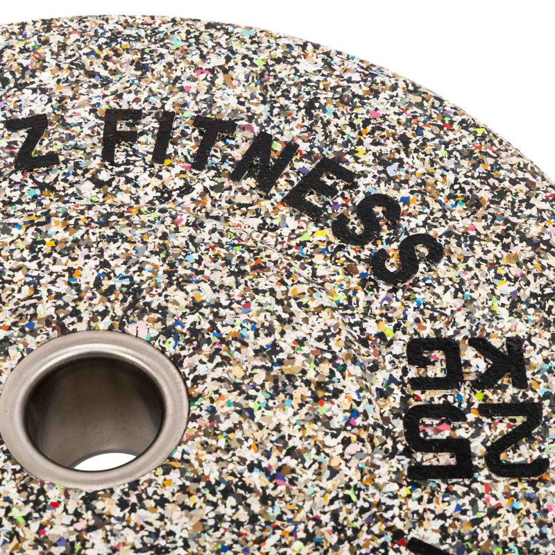 Бамперні диски із структурної гуми Bumper Plates Record TA-4787-25 51мм 25кг сірий