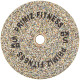 Бамперні диски із структурної гуми Bumper Plates Record TA-4787-5 51мм 5кг сірий