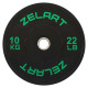 Бамперні диски гумові Bumper Plates Zelart TA-4790-10 51мм 10кг чорний-зелений