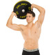Бамперні диски гумові Bumper Plates Zelart TA-4790-15 51мм 15кг чорний-жовтий
