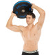 Бамперні диски гумові Bumper Plates Zelart TA-4790-20 51мм 20кг чорний-синій