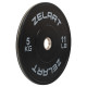 Бамперні диски гумові Bumper Plates Zelart TA-4790-5 51мм 5кг чорний-сірий