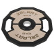 Млинці диски гумові 2 Handle металева втулка Zelart TA-4792-10 51мм 10кг чорний-сірий