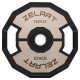 Млинці диски гумові 2 Handle металева втулка Zelart TA-4792-10 51мм 10кг чорний-сірий
