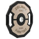 Млинці диски гумові 2 Handle металева втулка Zelart TA-4792-10 51мм 10кг чорний-сірий