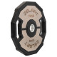 Млинці диски гумові 2 Handle металева втулка Zelart TA-4792-15 51мм 15кг чорний