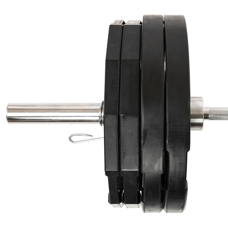 Млинці диски гумові 2 Handle металева втулка Zelart TA-4792-20 51мм 20кг чорний
