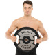 Млинці диски гумові 2 Handle металева втулка Zelart TA-4792-20 51мм 20кг чорний