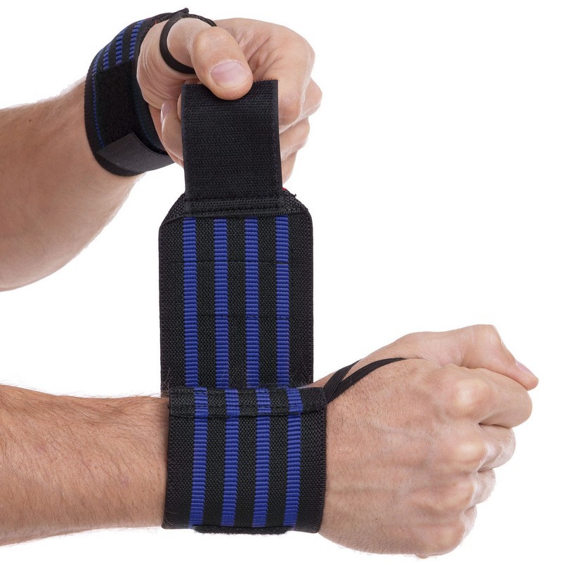 Бинти кистьові для жиму STRENGTH WRIST WRAPS Zelart TA-4861 2штуки кольори в асортименті