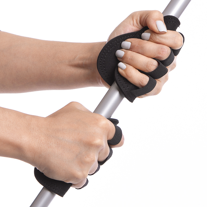 Накладки атлетичні нековзкі Грипад GRIPAD WorkOut SP-Sport TA-504 чорний