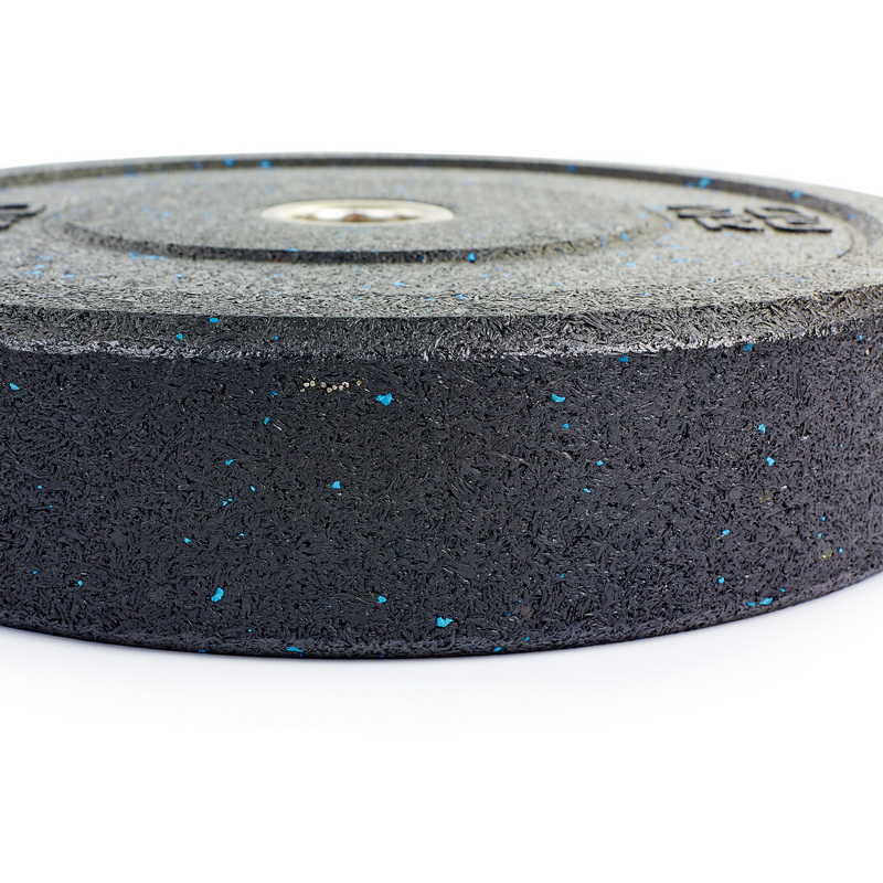 Бамперні диски із структурної гуми Bumper Plates RAGGY Record TA-5126-20 51мм 20кг чорний