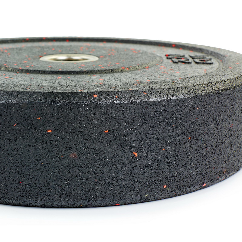 Бамперні диски із структурної гуми Bumper Plates RAGGY Record TA-5126-25 51мм 25кг чорний чорний