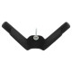 Рукоятка для тяги з вузьким хватом Pull Down Handle нековзне покриття Mdbuddy TA-5371 розмір 30х7х14см чорний