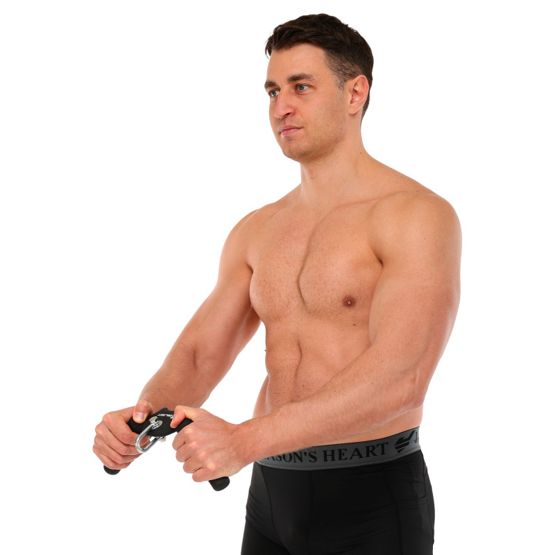 Рукоятка для тяги з вузьким хватом Pull Down Handle нековзне покриття Mdbuddy TA-5371 розмір 30х7х14см чорний
