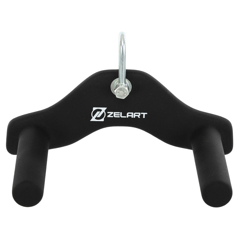 Рукоятка для тяги з вузьким хватом Pull Down Handle нековзне покриття Mdbuddy TA-5388 розмір 25х12х13см чорний