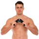 Рукоятка для тяги з вузьким хватом Pull Down Handle нековзне покриття Mdbuddy TA-5388 розмір 25х12х13см чорний
