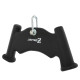 Рукоятка для тяги з вузьким хватом Pull Down Handle нековзне покриття Mdbuddy TA-5389 розмір 33х5,5х14см чорний
