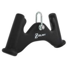 Рукоятка для тяги з вузьким хватом Pull Down Handle нековзне покриття Mdbuddy TA-5390 розмір 34х5,5х15см чорний
