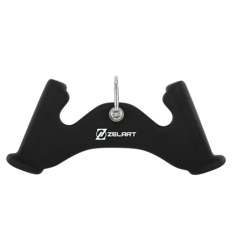 Рукоятка для тяги з вузьким хватом Pull Down Handle нековзне покриття Mdbuddy TA-5390 розмір 34х5,5х15см чорний