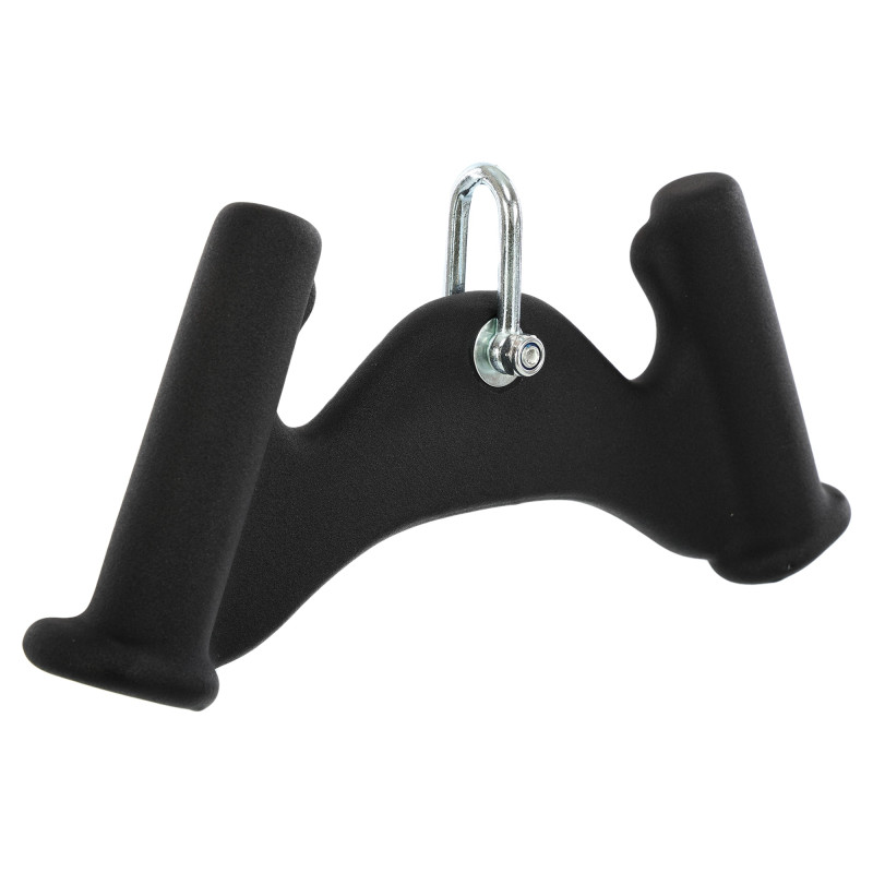 Рукоятка для тяги з вузьким хватом Pull Down Handle нековзне покриття Mdbuddy TA-5390 розмір 34х5,5х15см чорний