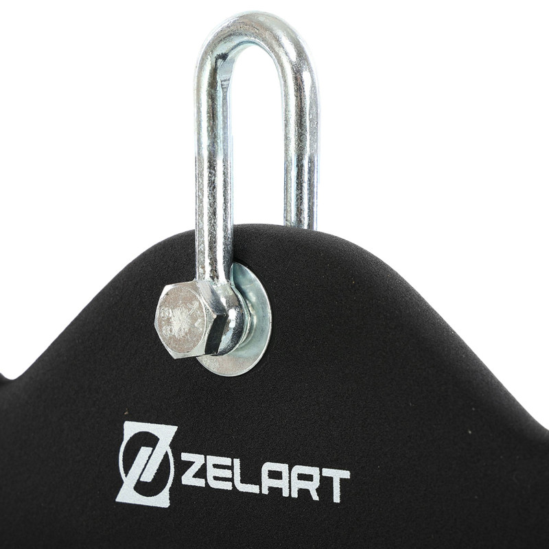 Рукоятка для тяги з вузьким хватом Pull Down Handle нековзне покриття Mdbuddy TA-5390 розмір 34х5,5х15см чорний