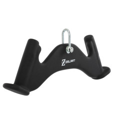 Рукоятка для тяги з вузьким хватом Pull Down Handle нековзне покриття Mdbuddy TA-5391 43,5 см чорний